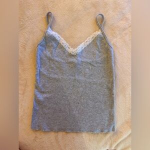 Brandy Melville grey Cammie top